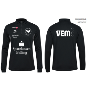 hmlAUTHENTIC HALF ZIP SWEAT